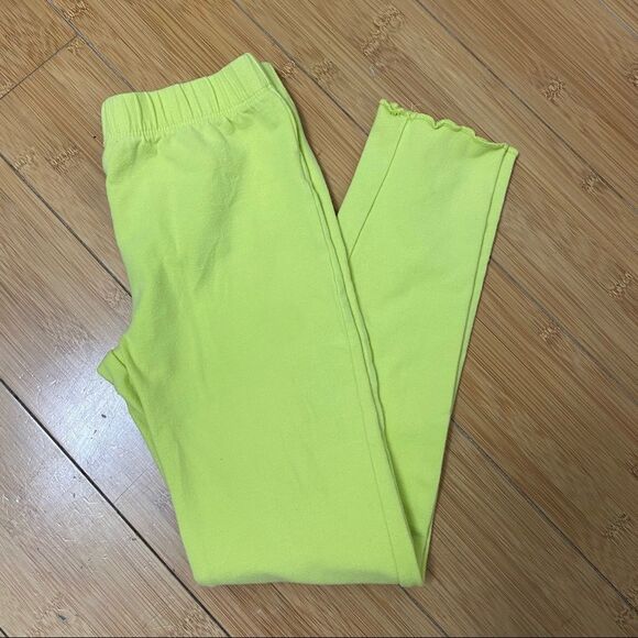 Lime Green Leggings - Picture 1 of 6